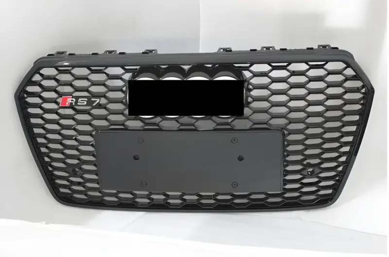 Передня решітка RS-Style (2015-2018, чорна) для Audi A7 2010–2018