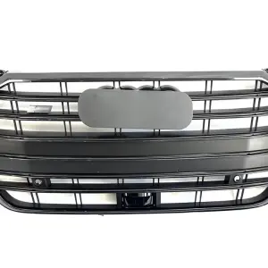 Передня решітка S-Style (2018-2021, чорна) для Audi A8 2018–