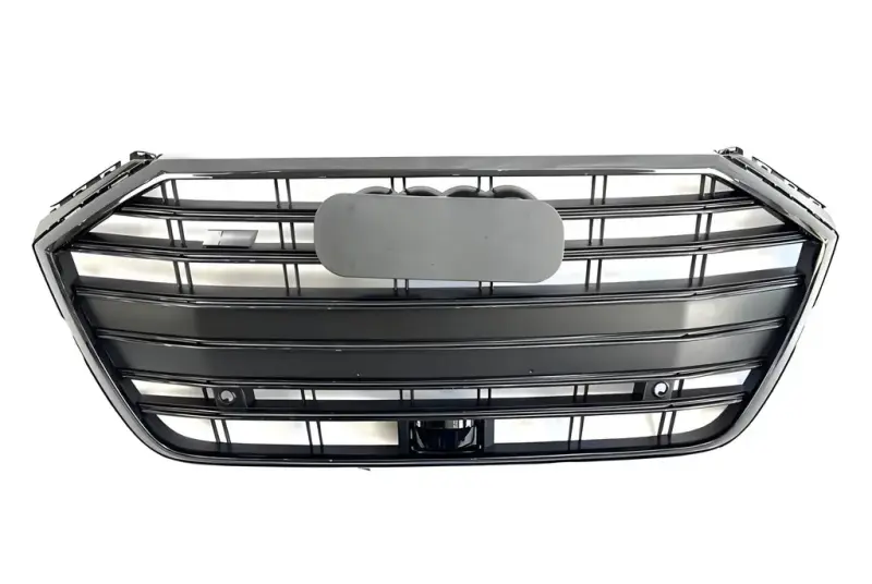 Передня решітка S-Style (2018-2021, чорна) для Audi A8 2018–