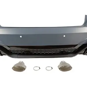 Задній бампер в зборі (2019-2024) для Audi A4 B9 2015–2024