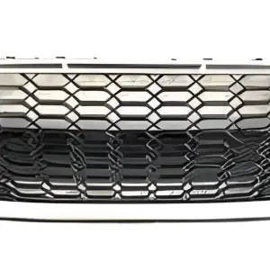 Передня решітка RS-style (без лого, 2020-2025, чорна з хромом) для Audi A5 2016–2025