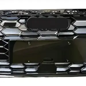 Передня решітка S-style (чорна) для Audi A3 2020–