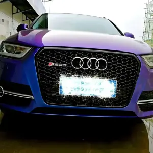 Передня решітка RSQ3 (2011-2015, чорна) для Audi Q3 2011–2019