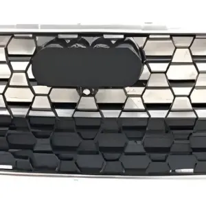 Передня решітка RSQ-Style (чорна з хромом) для Audi Q3 2019–2025