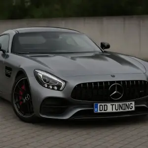 Передня решітка GT Panamericana Black (2014-2017) для Mercedes-Benz AMG GT C190/R190 2014–2022