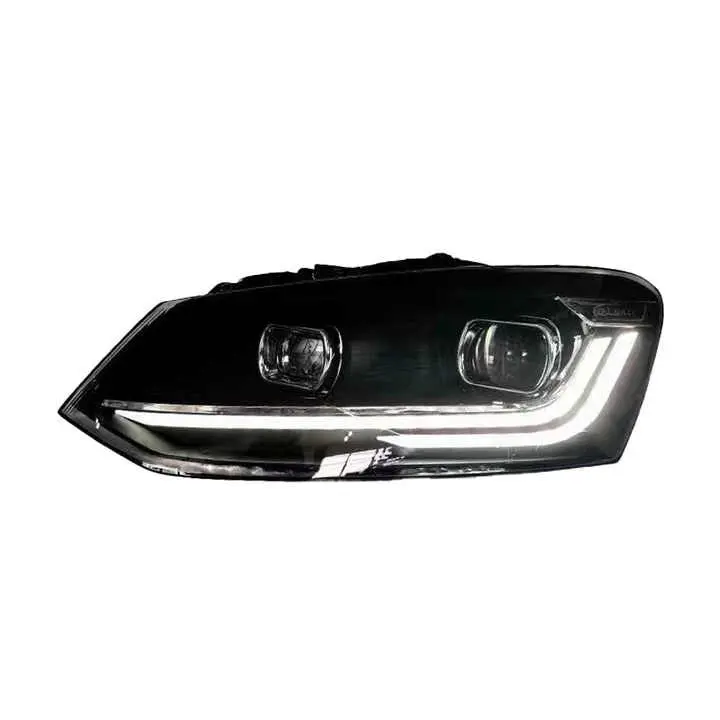 Передні фари Silver (2 шт) для Volkswagen Polo 2010–2017