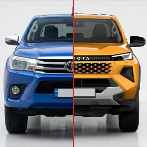 Комплект рестайлінгу в 2026 рік для Toyota Hilux 2015–