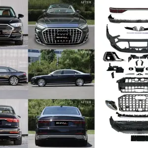 Комплект рестайлінгу без заміни фар (На Horch 2025) для Audi A8 2018–
