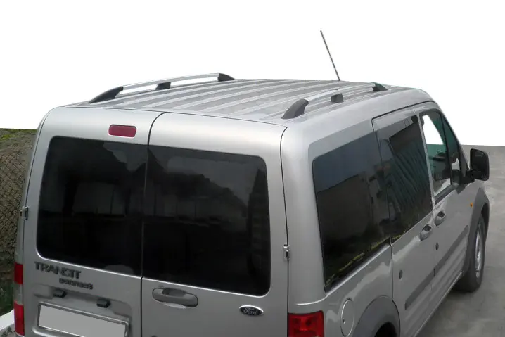 Рейлінги Хром (Пласт. ніжки) для Ford Connect 2006–2009