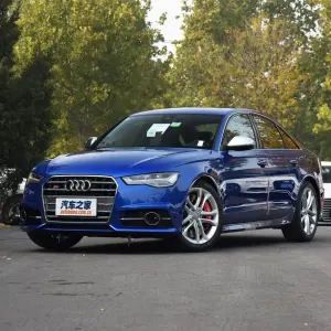 Передній бампер з чорною решіткою S6-Style (2014–2017) для Audi A6 C7 2011–2018