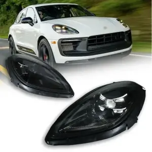 Передні фари Black (для 2018-2021, 2 шт) для Porsche Macan 2014–2024