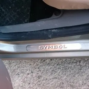 Накладки на пороги OmsaLine (4 шт, нерж.) для Renault Symbol 2008–2013
