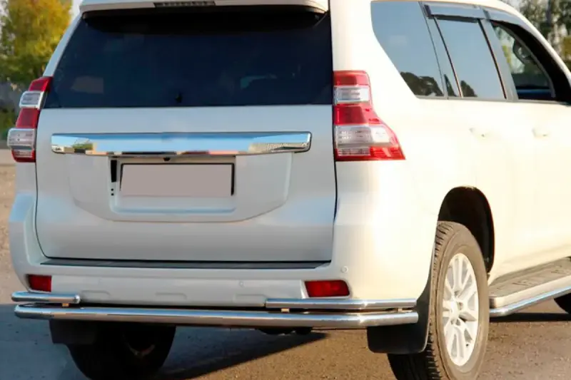Задня дуга AK005-2 (нерж) для Toyota Land Cruiser Prado 150 2009–2023