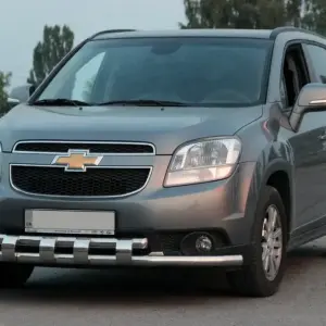 Передній захист ST015 (нерж) для Chevrolet Orlando 2010–2018