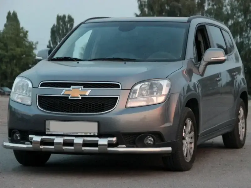 Передній захист ST015 (нерж) для Chevrolet Orlando 2010–2018