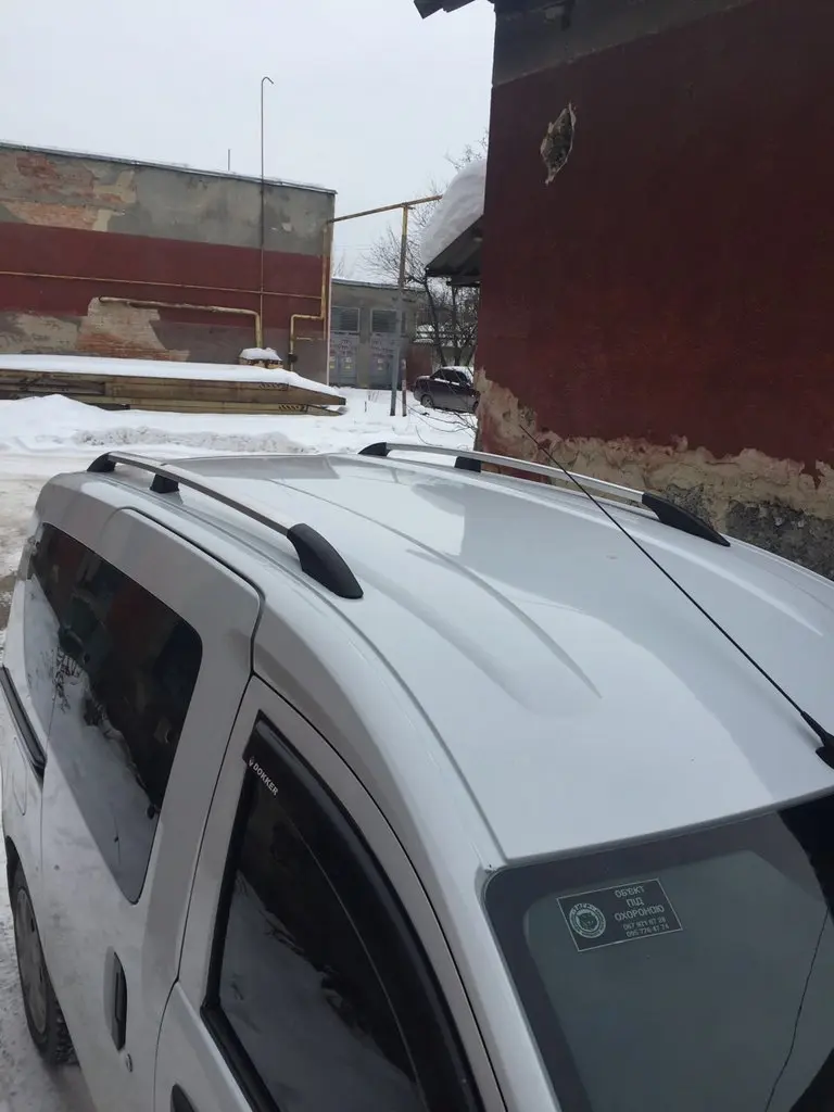 Рейлінги Хром для Renault Dokker 2013–2022
