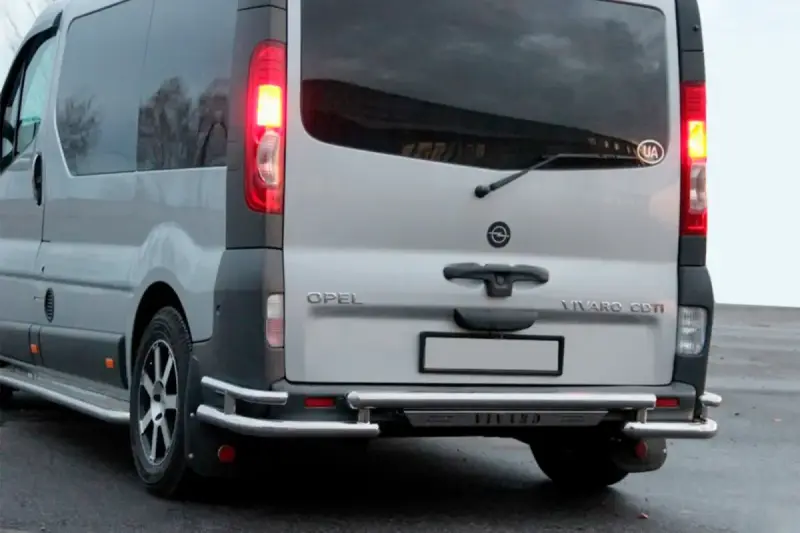 Задній захист AK-Special (нерж) для Nissan Primastar 2002–2014