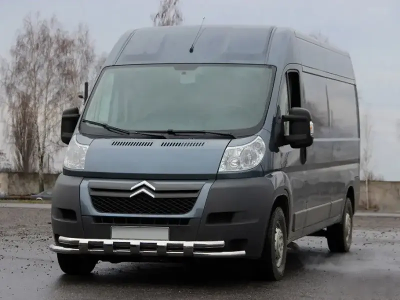 Передня дуга ST015 (нерж.) для Peugeot Boxer 2006–2025