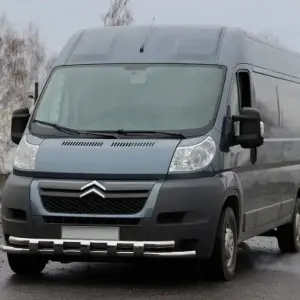 Передня дуга ST015 (нерж.) для Opel Movano 2021–