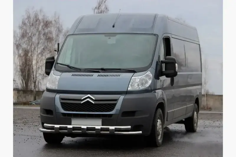 Передня дуга ST015 (нерж.) для Opel Movano 2021–