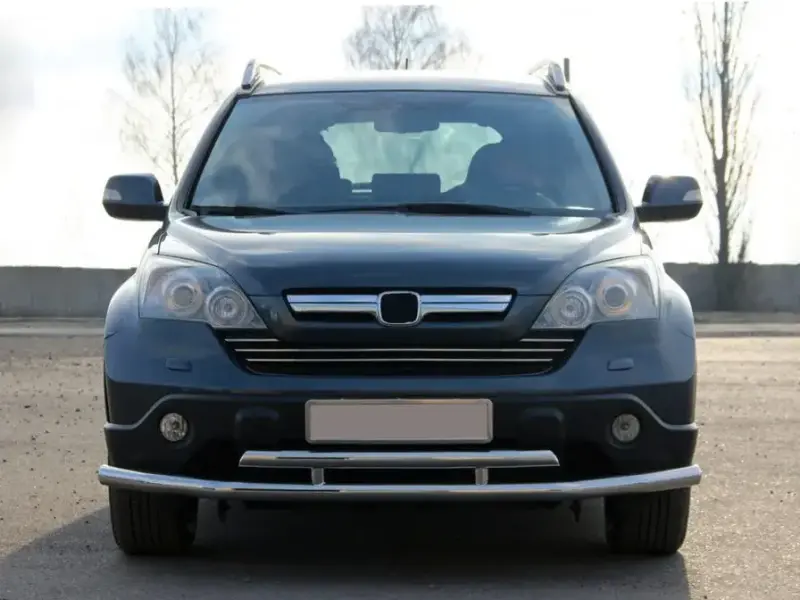 Передній захист ST018 (нерж.) для Honda CRV 2007–2011