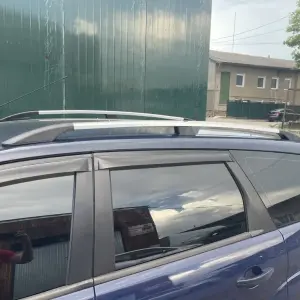 Алюмінієві рейлінги (Caravan, хром) для Ford Focus II 2008–2011