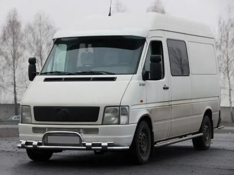 Передній захист ST020 (нерж) для Volkswagen LT 1995–2006