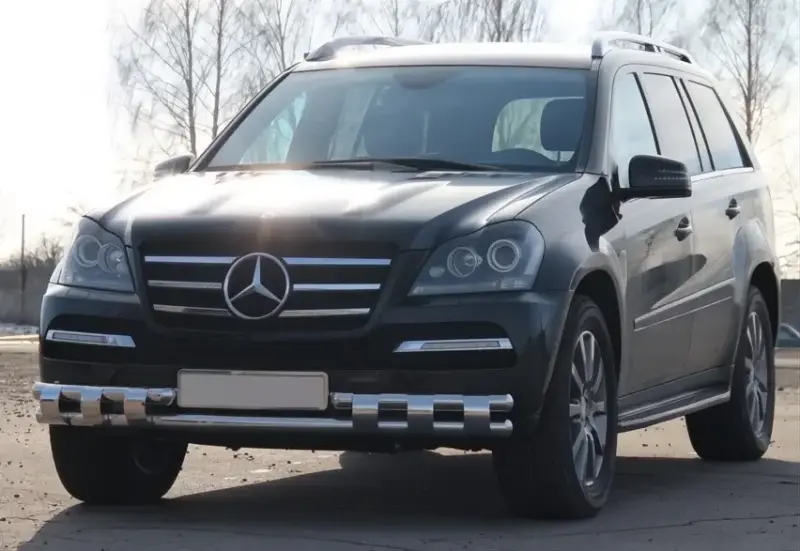 Передня дуга ST015 (нерж.) для Mercedes-Benz GL class X164 2006–2012