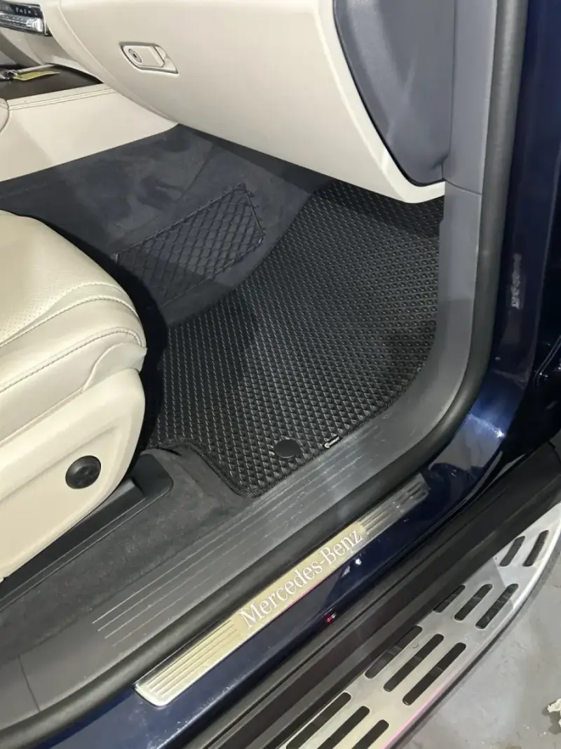 Килимки EVA (3 ряди, Чорний) для Mercedes-Benz GLS X167 2019–