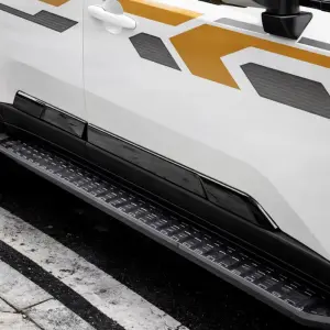 Молдинг дверей (чорний глянець) для Toyota Land Cruiser Prado 250 2023–