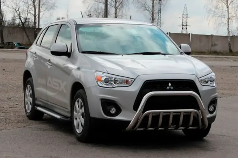 Кенгурятник WT002 (нерж.) для Mitsubishi ASX 2010–2023