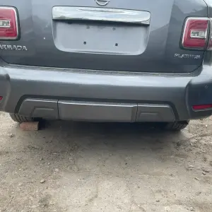 Задній бампер в зборі (оригінал 2019 рік) для Nissan Patrol Y62 2010–2024