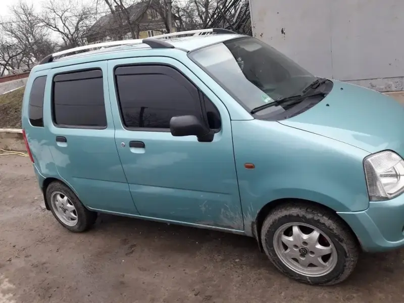 Рейлінги Хром для Opel Agila 2000–2007