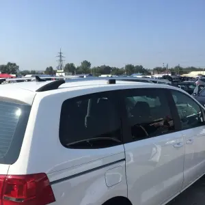 Рейлінги Хром (турецький дизайн) для Volkswagen Sharan 2010–2023