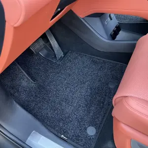 Килимки текстильні Deluxe (2 ряди, Чорний) для BYD Tang L 2025–