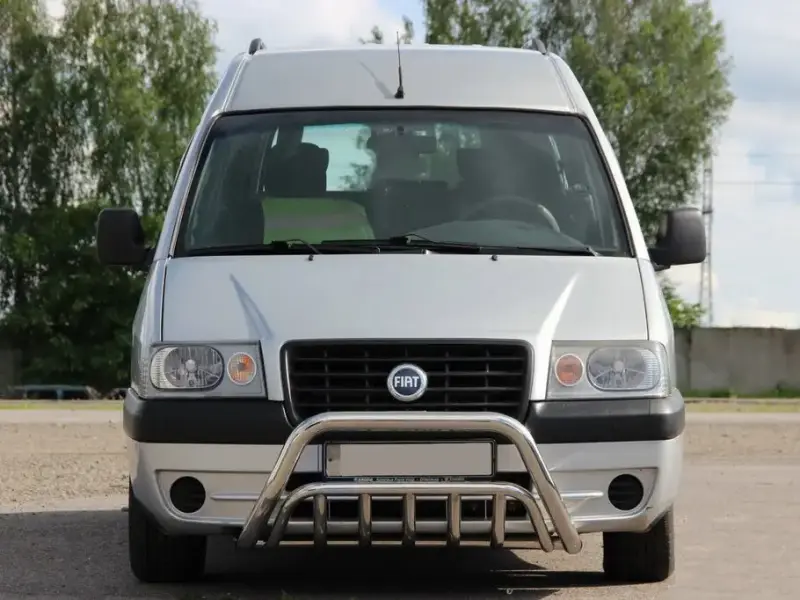 Кенгурятник WT002 (нерж) для Fiat Scudo 1996–2007