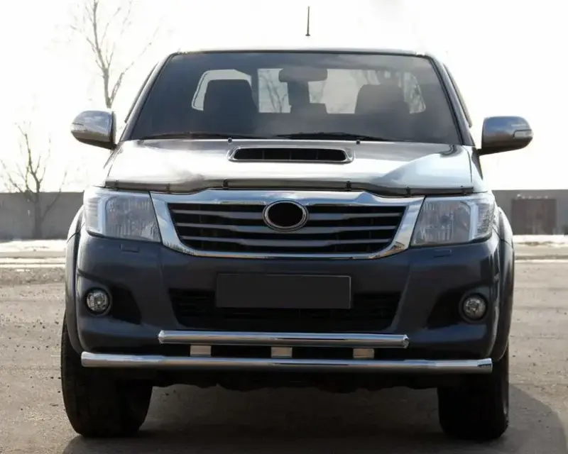 Передній захист ST014 (нерж.) для Toyota Hilux 2006–2015