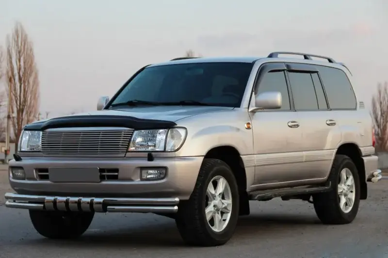 Передня дуга ST015 (нерж.) для Toyota Land Cruiser 100 1998–2007