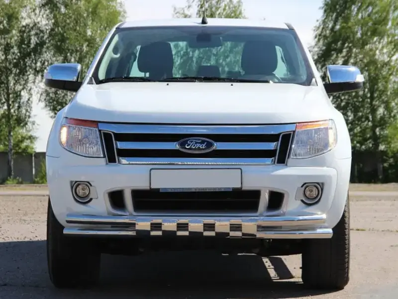 Передній захист ST016 (нерж.) для Ford Ranger 2011–2022