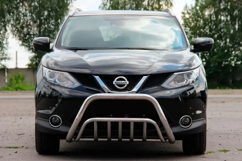 Кенгурятник WT002 (нерж) для Nissan Qashqai 2014–2021