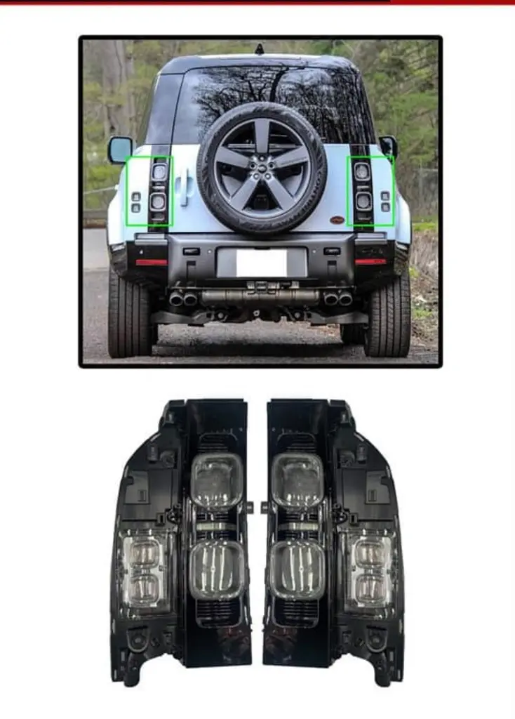 Задні фонарі LED (2 шт) для LandRover Land Rover Defender 2019–