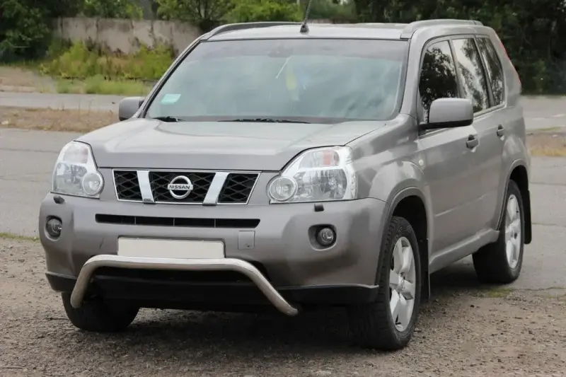 Передній захист WT007 (нерж) для Nissan X-trail T31 2007–2014