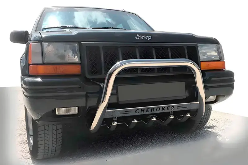 Кенгурятник WT004 (нерж) для Jeep Grand Cherokee WJ 1999–2004