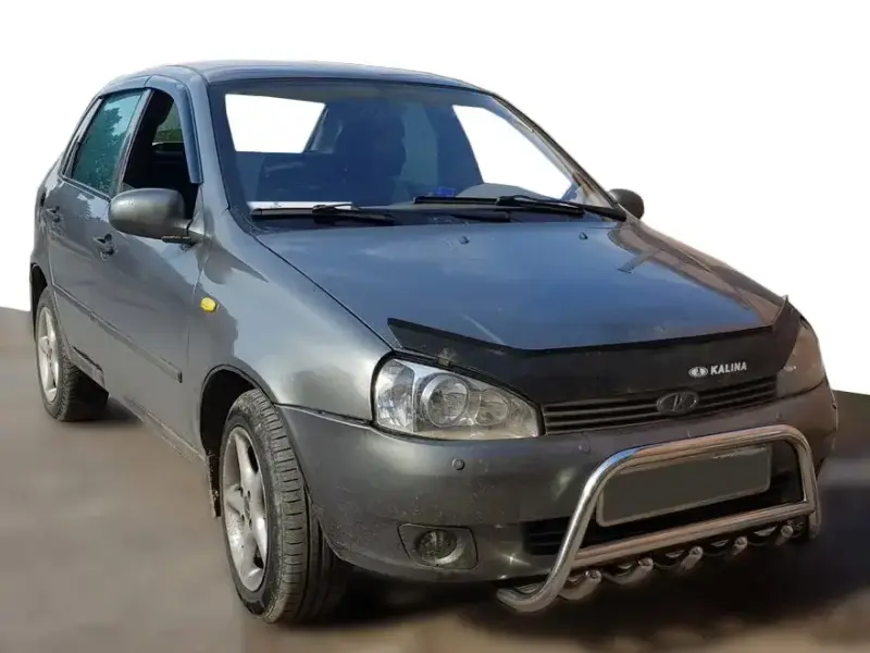 Кенгурятник WT003 (60мм, нерж) для Lada Kalina 2004–2011