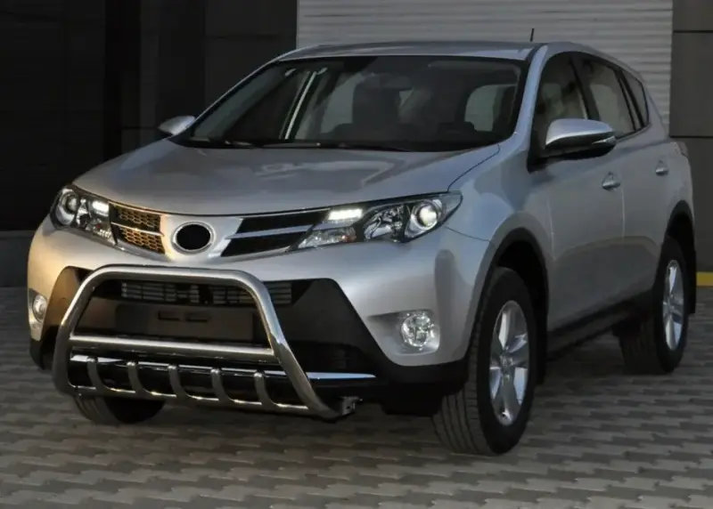 Кенгурятник WT003 (нерж) для Toyota Rav 4 2013–2018