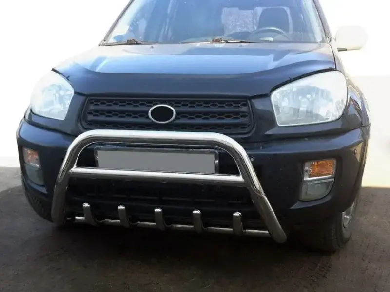 Кенгурятник WT003 (нерж) для Toyota Rav 4 2001–2005