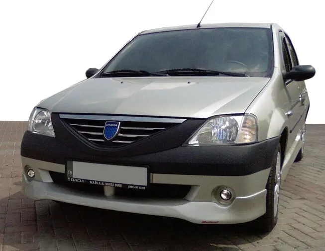 Передній бампер (накладка, під фарбування) для Dacia Logan I 2005–2008