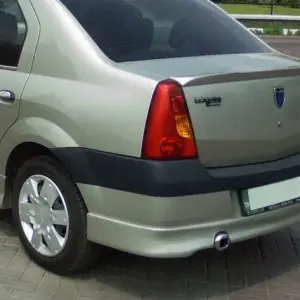 Задній бампер (накладка, під фарбування) для Dacia Logan I 2005–2008