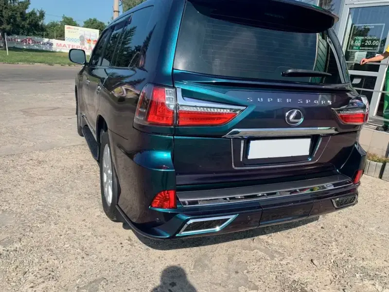 Задній дифузор TRD (2016-2022) для Lexus LX570/450d 2008–2022