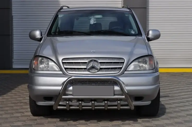 Кенгурятник (нерж.) для Mercedes-Benz ML W163 1997–2005
